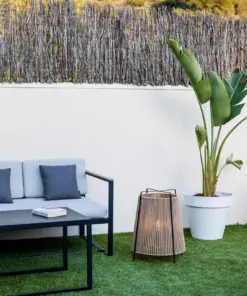 Faro Barcelona AKANE Φωτιστικό Δαπέδου E27 σε Μπεζ χρώμα IP44 – 71263