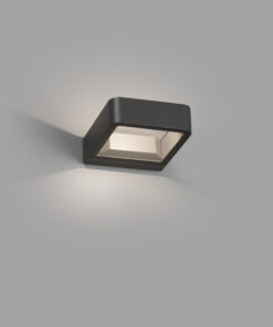 Faro Barcelona AXEL Επιτοίχιο Φωτιστικό, Εξωτερικού Χώρου, Σκούρου Γκρι Χρώματος LED 5W 3000K- 71273