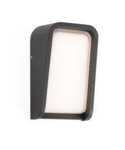 Faro Barcelona MASK Αδιάβροχο Επιτοίχιο Φωτιστικό, Σκούρου Γκρι Χρώματος LED 25W 3000K FARO – 71279