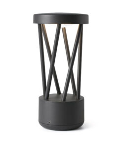 Faro Barcelona TWIST Επιδαπέδιο Φωτιστικό Κήπου, IP65, Σκούρου Γκρι Χρώματος LED 10W 3000K- 71286