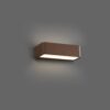 Eπιτοίχιο Φωτιστικό TAKUA Καφέ-Σκουριά LED 10W 3000K IP65 FARO – 71309