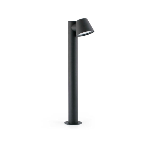 GINA DARK GREY POST LAMP GU10 35W 70CM            FARO - 71352