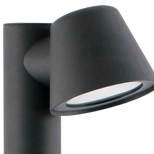 GINA DARK GREY POST LAMP GU10 35W 70CM            FARO – 71352