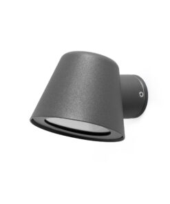 Faro Barcelona GINA Επιτοίχιο Φωτιστικό, Εξωτερικού Χώρου, Σκούρου Γκρι Χρώματος IP44 – 71363