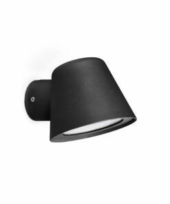 Faro Barcelona GINA Επιτοίχιο Φωτιστικό, Εξωτερικού Χώρου, Μαύρου Χρώματος IP44 – 71367