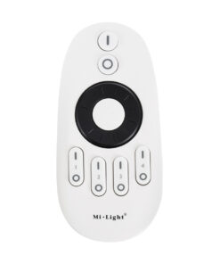 GloboStar® 71402 FUT006 Mi-Light Ασύρματο Χειριστήριο RF 2.4Ghz 4 Group για όλα τα Μονόχρωμα & CCT Mi-BOXER Controller DC 3V 2 x AAA – IP20 Λευκό Μ10.8 x Π5.4 x Υ2cm – 5 Years Warranty