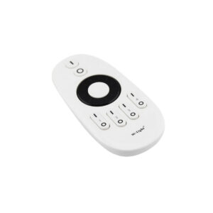 GloboStar® 71402 FUT006 Mi-Light Ασύρματο Χειριστήριο RF 2.4Ghz 4 Group για όλα τα Μονόχρωμα & CCT Mi-BOXER Controller DC 3V 2 x AAA – IP20 Λευκό Μ10.8 x Π5.4 x Υ2cm – 5 Years Warranty