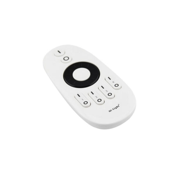GloboStar® 71402 FUT006 Mi-Light Ασύρματο Χειριστήριο RF 2.4Ghz 4 Group για όλα τα Μονόχρωμα & CCT Mi-BOXER Controller DC 3V 2 x AAA – IP20 Λευκό Μ10.8 x Π5.4 x Υ2cm – 5 Years Warranty