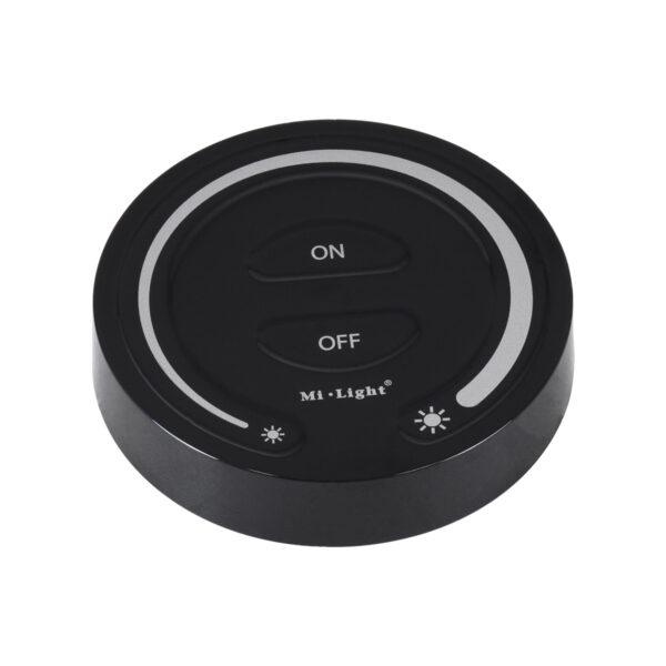 GloboStar® 71403 FUT087-B Mi-Light Ασύρματο Χειριστήριο Αφής RF 2.4Ghz για όλα τα Μονόχρωμα Mi-BOXER Controller DC 3V 2 x AAA – IP20 Μαύρο Φ8 x Υ1.8cm – 5 Years Warranty