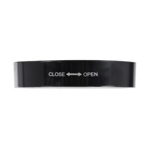 GloboStar® 71403 FUT087-B Mi-Light Ασύρματο Χειριστήριο Αφής RF 2.4Ghz για όλα τα Μονόχρωμα Mi-BOXER Controller DC 3V 2 x AAA – IP20 Μαύρο Φ8 x Υ1.8cm – 5 Years Warranty