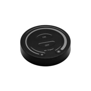 GloboStar® 71403 FUT087-B Mi-Light Ασύρματο Χειριστήριο Αφής RF 2.4Ghz για όλα τα Μονόχρωμα Mi-BOXER Controller DC 3V 2 x AAA – IP20 Μαύρο Φ8 x Υ1.8cm – 5 Years Warranty