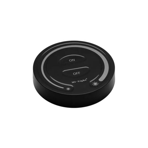 GloboStar® 71403 FUT087-B Mi-Light Ασύρματο Χειριστήριο Αφής RF 2.4Ghz για όλα τα Μονόχρωμα Mi-BOXER Controller DC 3V 2 x AAA – IP20 Μαύρο Φ8 x Υ1.8cm – 5 Years Warranty