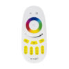 GloboStar® 71409 FUT096 Mi-Light Ασύρματο Χειριστήριο Αφής RF 2.4Ghz 4 Group για όλα τα RGBW Mi-BOXER Controller DC 3V 2 x AAA – IP20 Λευκό Μ12 x Π5.4 x Υ2cm – 5 Years Warranty