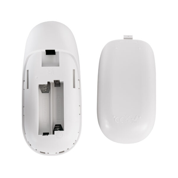 GloboStar® 71409 FUT096 Mi-Light Ασύρματο Χειριστήριο Αφής RF 2.4Ghz 4 Group για όλα τα RGBW Mi-BOXER Controller DC 3V 2 x AAA – IP20 Λευκό Μ12 x Π5.4 x Υ2cm – 5 Years Warranty