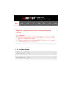 GloboStar® 71415 LS2S Mi-BOXER DC WiFi & RF 2.4Ghz Dimmer High Speed Controller 5 Καναλιών DC 12-24V 5 x 6A 144W – Max 10A 240W – IP20 RGBW+WW – Din Rail Ράγας – Μ9 x Π3.4 x Υ6cm – 5 Years Warranty