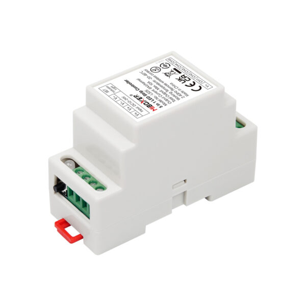 GloboStar® 71415 LS2S Mi-BOXER DC WiFi & RF 2.4Ghz Dimmer High Speed Controller 5 Καναλιών DC 12-24V 5 x 6A 144W – Max 10A 240W – IP20 RGBW+WW – Din Rail Ράγας – Μ9 x Π3.4 x Υ6cm – 5 Years Warranty