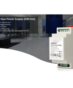 GloboStar® 71420 DL-POW1 Mi-BOXER DC DALI BUS Power Supply Τροφοδοτικό SELV AC 100-240V σε DC 16V 2 Καναλιών DC 16V 2 x 125mA 2W – Max 250mA 4W – IP20 – Din Rail Ράγας – Μ9 x Π3.4 x Υ6cm – 5 Years Warranty