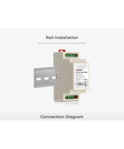 GloboStar® 71420 DL-POW1 Mi-BOXER DC DALI BUS Power Supply Τροφοδοτικό SELV AC 100-240V σε DC 16V 2 Καναλιών DC 16V 2 x 125mA 2W – Max 250mA 4W – IP20 – Din Rail Ράγας – Μ9 x Π3.4 x Υ6cm – 5 Years Warranty