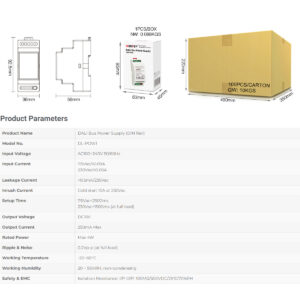 GloboStar® 71420 DL-POW1 Mi-BOXER DC DALI BUS Power Supply Τροφοδοτικό SELV AC 100-240V σε DC 16V 2 Καναλιών DC 16V 2 x 125mA 2W – Max 250mA 4W – IP20 – Din Rail Ράγας – Μ9 x Π3.4 x Υ6cm – 5 Years Warranty