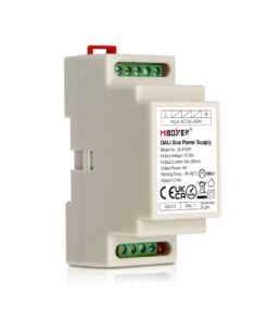 GloboStar® 71420 DL-POW1 Mi-BOXER DC DALI BUS Power Supply Τροφοδοτικό SELV AC 100-240V σε DC 16V 2 Καναλιών DC 16V 2 x 125mA 2W – Max 250mA 4W – IP20 – Din Rail Ράγας – Μ9 x Π3.4 x Υ6cm – 5 Years Warranty