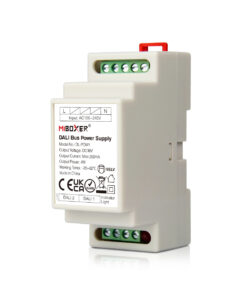 GloboStar® 71420 DL-POW1 Mi-BOXER DC DALI BUS Power Supply Τροφοδοτικό SELV AC 100-240V σε DC 16V 2 Καναλιών DC 16V 2 x 125mA 2W – Max 250mA 4W – IP20 – Din Rail Ράγας – Μ9 x Π3.4 x Υ6cm – 5 Years Warranty