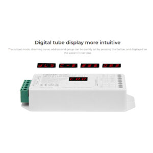 GloboStar® 71423 DL-X Mi-BOXER DC DALI & Push Dimming 5 in 1 High Speed Controller / Dimmer 5 Καναλιών DC 12-24V 5 x 6A 144W – Max 20A 480W – IP20 RGBW+WW Μ13 x Π5 x Υ2.5cm – 5 Years Warranty