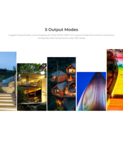 GloboStar® 71423 DL-X Mi-BOXER DC DALI & Push Dimming 5 in 1 High Speed Controller / Dimmer 5 Καναλιών DC 12-24V 5 x 6A 144W – Max 20A 480W – IP20 RGBW+WW Μ13 x Π5 x Υ2.5cm – 5 Years Warranty