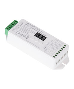 GloboStar® 71423 DL-X Mi-BOXER DC DALI & Push Dimming 5 in 1 High Speed Controller / Dimmer 5 Καναλιών DC 12-24V 5 x 6A 144W – Max 20A 480W – IP20 RGBW+WW Μ13 x Π5 x Υ2.5cm – 5 Years Warranty