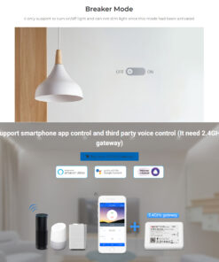 GloboStar® 71432 TRI-C1 Mi-BOXER AC Triac & RF 2.4Ghz & Push Dimmer 1 Καναλιού AC 100-240V 1 x 1.36A 300W – Max 1.36A 300W – IP20 Μ5 x Π5 x Υ2.3cm – 5 Years Warranty