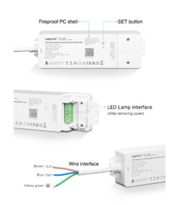 GloboStar® 71437 WL1-P75V24 Mi-BOXER DC Smart Wifi & RF 2.4Ghz & Push Dimming Power Supply Τροφοδοτικό SELV & Controller / Dimmer All in One AC100-240V σε DC 24V 1 x 3A 75W – Max 3A 75W – IP20 Μ19 x Π5.5 x Υ3.2cm – 5 Years Warranty