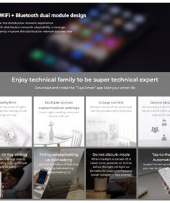 GloboStar® 71437 WL1-P75V24 Mi-BOXER DC Smart Wifi & RF 2.4Ghz & Push Dimming Power Supply Τροφοδοτικό SELV & Controller / Dimmer All in One AC100-240V σε DC 24V 1 x 3A 75W – Max 3A 75W – IP20 Μ19 x Π5.5 x Υ3.2cm – 5 Years Warranty