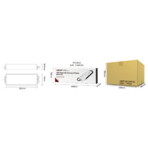 GloboStar® 71438 WP1-P150V24 Mi-BOXER DC Smart Wifi & RF 2.4Ghz & Push Dimming Power Supply Τροφοδοτικό SELV & Controller / Dimmer All in One AC100-240V σε DC 24V 1 x 6.25A 150W – Max 6.25A 150W – Αδιάβροχο IP67 Μ22.5 x Π7 x Υ3.5cm – 3 Years Warranty