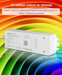 GloboStar® 71439 WL3-P75V24 Mi-BOXER DC Smart Wifi & RF 2.4Ghz & Push Dimming Power Supply Τροφοδοτικό SELV & Controller / Dimmer All in One 3 Καναλιών AC100-240V σε DC 24V 3 x 0.6A 14.4W – Max 3A 75W – IP20 RGB Μ19 x Π5.5 x Υ3.2cm – 5 Years Warranty