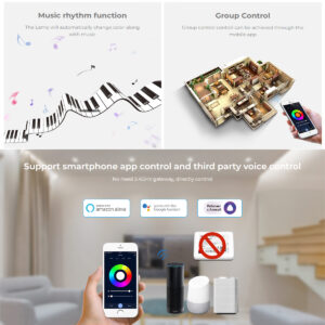GloboStar® 71439 WL3-P75V24 Mi-BOXER DC Smart Wifi & RF 2.4Ghz & Push Dimming Power Supply Τροφοδοτικό SELV & Controller / Dimmer All in One 3 Καναλιών AC100-240V σε DC 24V 3 x 0.6A 14.4W – Max 3A 75W – IP20 RGB Μ19 x Π5.5 x Υ3.2cm – 5 Years Warranty