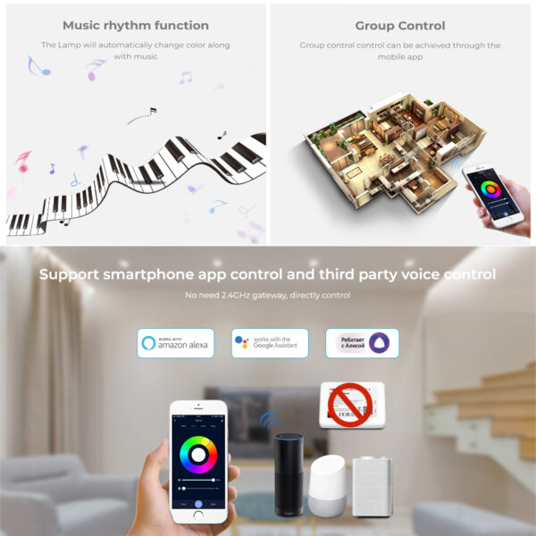 GloboStar® 71439 WL3-P75V24 Mi-BOXER DC Smart Wifi & RF 2.4Ghz & Push Dimming Power Supply Τροφοδοτικό SELV & Controller / Dimmer All in One 3 Καναλιών AC100-240V σε DC 24V 3 x 0.6A 14.4W – Max 3A 75W – IP20 RGB Μ19 x Π5.5 x Υ3.2cm – 5 Years Warranty