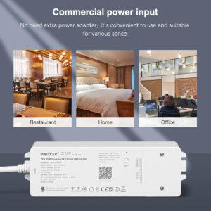 GloboStar® 71439 WL3-P75V24 Mi-BOXER DC Smart Wifi & RF 2.4Ghz & Push Dimming Power Supply Τροφοδοτικό SELV & Controller / Dimmer All in One 3 Καναλιών AC100-240V σε DC 24V 3 x 0.6A 14.4W – Max 3A 75W – IP20 RGB Μ19 x Π5.5 x Υ3.2cm – 5 Years Warranty