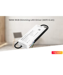 GloboStar® 71440 WP5-P150V24 Mi-BOXER DC Smart Wifi & RF 2.4Ghz & Push Dimming Power Supply Τροφοδοτικό SELV & Controller / Dimmer All in One 5 Καναλιών AC100-240V σε DC 24V 5 x 1.25A 30W – Max 6.25A 150W – Αδιάβροχο IP67 RGBW+WW Μ22.5 x Π7.3 x Υ3.5cm – 5