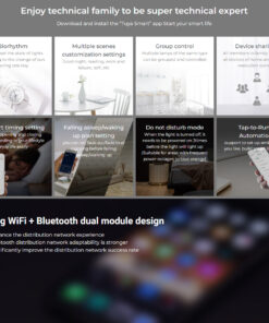 GloboStar® 71440 WP5-P150V24 Mi-BOXER DC Smart Wifi & RF 2.4Ghz & Push Dimming Power Supply Τροφοδοτικό SELV & Controller / Dimmer All in One 5 Καναλιών AC100-240V σε DC 24V 5 x 1.25A 30W – Max 6.25A 150W – Αδιάβροχο IP67 RGBW+WW Μ22.5 x Π7.3 x Υ3.5cm – 5