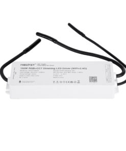 GloboStar® 71440 WP5-P150V24 Mi-BOXER DC Smart Wifi & RF 2.4Ghz & Push Dimming Power Supply Τροφοδοτικό SELV & Controller / Dimmer All in One 5 Καναλιών AC100-240V σε DC 24V 5 x 1.25A 30W – Max 6.25A 150W – Αδιάβροχο IP67 RGBW+WW Μ22.5 x Π7.3 x Υ3.5cm – 5