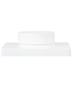 GloboStar® 71443 K1 Mi-BOXER Ασύρματο Επιτοίχιο Χειριστήριο Dimmer RF 2.4Ghz για όλα τα Μονόχρωμα Mi-BOXER Controller DC 3V 1 x CR2032 – IP20 Λευκό Μ8.5 x Π8.5 x Υ2.5cm – 5 Years Warranty