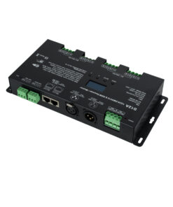 GloboStar® 71451 D12A SKYDANCE DC DMX & RDM Dimmer High Speed Controller / Decoder / Master 12 Καναλιών DC 12-24V 12 x 5A 120W – Max 60.5A 1440W – IP20 Μ25 x Π11.5 x Υ4cm – 5 Years Warranty