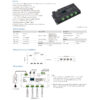GloboStar® 71451 D12A SKYDANCE DC DMX & RDM Dimmer High Speed Controller / Decoder / Master 12 Καναλιών DC 12-24V 12 x 5A 120W – Max 60.5A 1440W – IP20 Μ25 x Π11.5 x Υ4cm – 5 Years Warranty