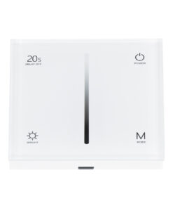 GloboStar® 71452 S1-T SKYDANCE AC Smart RF 2.4Ghz & Αφής – Touch Triac Dimming AC100-240V σε AC100-240V 1 x 1.5A 360W – Max 1.5A 360W – IP20 – Λευκό Σώμα – Μ8.5 x Π8.5 x Υ3.2cm – 5 Years Warranty