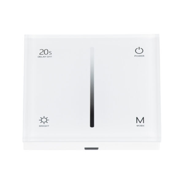 GloboStar® 71452 S1-T SKYDANCE AC Smart RF 2.4Ghz & Αφής – Touch Triac Dimming AC100-240V σε AC100-240V 1 x 1.5A 360W – Max 1.5A 360W – IP20 – Λευκό Σώμα – Μ8.5 x Π8.5 x Υ3.2cm – 5 Years Warranty