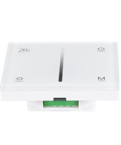 GloboStar® 71452 S1-T SKYDANCE AC Smart RF 2.4Ghz & Αφής – Touch Triac Dimming AC100-240V σε AC100-240V 1 x 1.5A 360W – Max 1.5A 360W – IP20 – Λευκό Σώμα – Μ8.5 x Π8.5 x Υ3.2cm – 5 Years Warranty