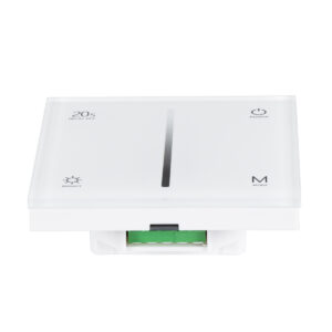 GloboStar® 71452 S1-T SKYDANCE AC Smart RF 2.4Ghz & Αφής – Touch Triac Dimming AC100-240V σε AC100-240V 1 x 1.5A 360W – Max 1.5A 360W – IP20 – Λευκό Σώμα – Μ8.5 x Π8.5 x Υ3.2cm – 5 Years Warranty