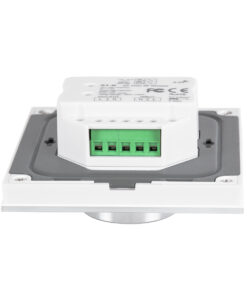 GloboStar® 71454 S1-K SKYDANCE AC Smart RF 2.4Ghz & Ροοστάτη – Push ON/OFF Triac Dimming AC100-240V σε AC100-240V 1 x 1.5A 360W – Max 1.5A 360W – IP20 – Λευκό Σώμα – Μ8.5 x Π8.5 x Υ5cm – 5 Years Warranty