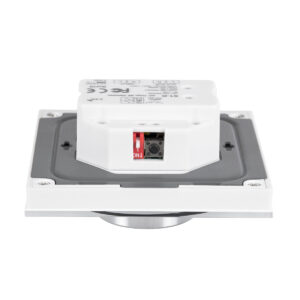 GloboStar® 71454 S1-K SKYDANCE AC Smart RF 2.4Ghz & Ροοστάτη – Push ON/OFF Triac Dimming AC100-240V σε AC100-240V 1 x 1.5A 360W – Max 1.5A 360W – IP20 – Λευκό Σώμα – Μ8.5 x Π8.5 x Υ5cm – 5 Years Warranty
