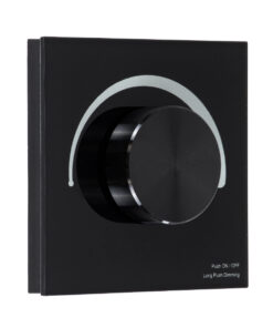 GloboStar® 71455 S1-K SKYDANCE AC Smart RF 2.4Ghz & Ροοστάτη – Push ON/OFF Triac Dimming AC100-240V σε AC100-240V 1 x 1.5A 360W – Max 1.5A 360W – IP20 – Μαύρο Σώμα – Μ8.5 x Π8.5 x Υ5cm – 5 Years Warranty