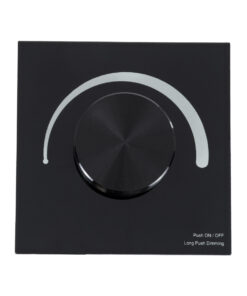 GloboStar® 71455 S1-K SKYDANCE AC Smart RF 2.4Ghz & Ροοστάτη – Push ON/OFF Triac Dimming AC100-240V σε AC100-240V 1 x 1.5A 360W – Max 1.5A 360W – IP20 – Μαύρο Σώμα – Μ8.5 x Π8.5 x Υ5cm – 5 Years Warranty